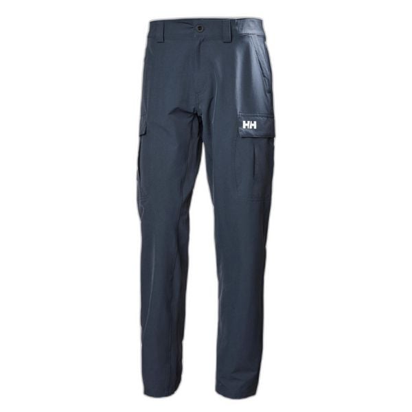 Spodnie Cargo Helly Hansen qd. Niebieskie spodnie materiałowe męskie Helly Hansen, bez wzorów, sportowe. Za 425.50 zł.