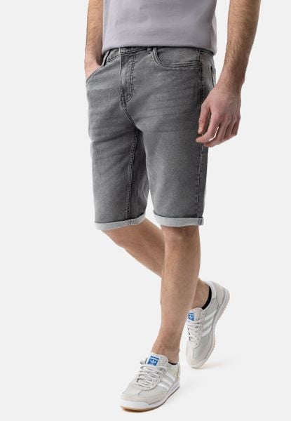 Szare szorty jeansowe E-MEXT. Szare szorty męskie Volcano, bez wzorów, z jeansu, klasyczne. Za 159.99 zł.