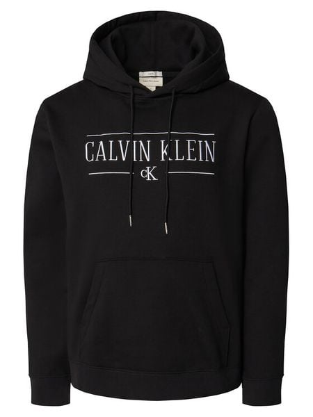 Calvin Klein Jeans Bluza LV04RH238G Czarny Regular Fit. Czarne bluzy bez kaptura męskie Calvin Klein Jeans, m, z bawełny. Za 369.99 zł.
