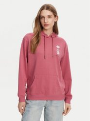 Roxy Bluza ERJFT04952 Różowy Regular Fit. Czerwone bluzy bez kaptura damskie Roxy, l, z syntetyku. Za 149.99 zł.