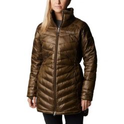 Kurtka zimowa damska Columbia Joy Peak Novelty. Brązowe kurtki damskie Columbia, na zimę, xs, bez wzorów, bez kaptura. Za 899.00 zł.
