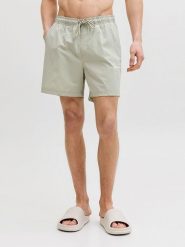 Jack & Jones Szorty kąpielowe "Maui" w kolorze zielonym rozmiar: L. Zielone szorty sportowe męskie Jack & Jones, l, z materiału, outdoorowe. Za 70.24 zł.