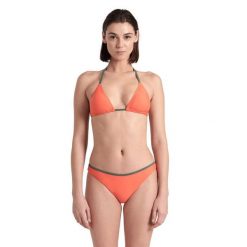 Strój kąpielowy damski dwuczęściowy kostium bikini na basen Arena Profile. Brązowe bikini damskie Arena, s, bez wzorów. Za 69.99 zł.
