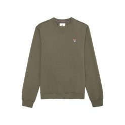 Bluza z okrągłym dekoltem Fila Biella Regular. Zielone bluzy bez kaptura męskie Fila, l. Za 312.50 zł.