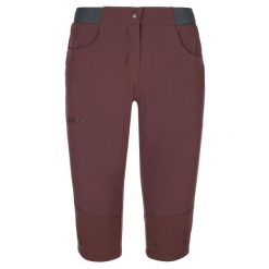 Damskie spodnie outdoorowe 3/4 Kilpi MEEDIN-W. Zielone spodnie materiałowe damskie Kilpi, bez wzorów, z nylonu. Za 207.23 zł.