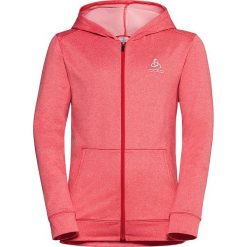 Kurtka polarowa "Alagna" w kolorze czerwonym. Czerwone kurtki i płaszcze dziewczęce Odlo Men & Kids, bez wzorów, z materiału, bez kaptura. W wyprzedaży za 108.95 zł.