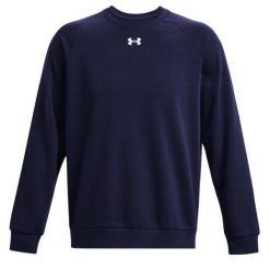 Bluza Męska Polar Dekolt W Szpic. Fioletowe bluzy bez kaptura męskie Under Armour, m, z polaru. Za 292.99 zł.