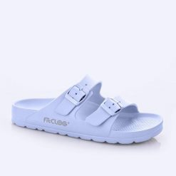 Klapki damskie Lemigo Like Fitclog. Białe klapki damskie Lemigo, bez wzorów, z materiału, bez obcasa. Za 99.00 zł.