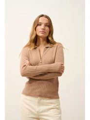 Just Cashmere Kaszmirowy sweter "Kristjan" w kolorze beżowym rozmiar: XXL. Brązowe swetry klasyczne damskie Just Cashmere, xxl, z kaszmiru, bez kołnierzyka. Za 434.99 zł.