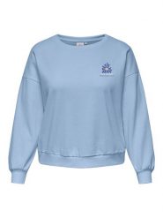 ONLY Carmakoma Bluza w kolorze błękitnym rozmiar: L-50/52. Niebieskie bluzy bez kaptura damskie Only Carmakoma, l. Za 96.60 zł.
