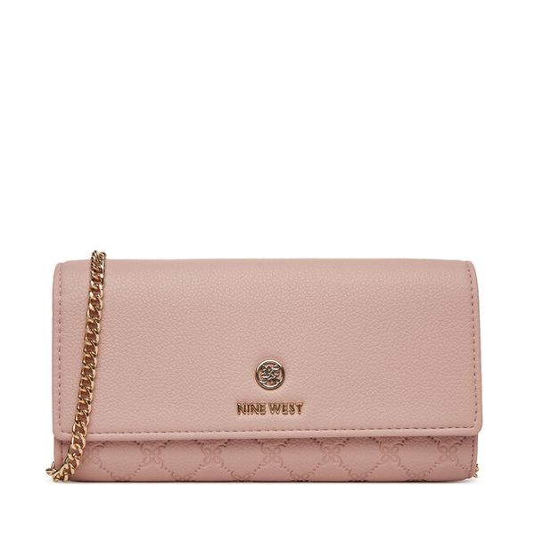 Torebka Nine West. Czerwone torebki klasyczne damskie Nine West, bez wzorów, wizytowe, bez kołnierzyka, bez ramiączek. Za 119.99 zł.