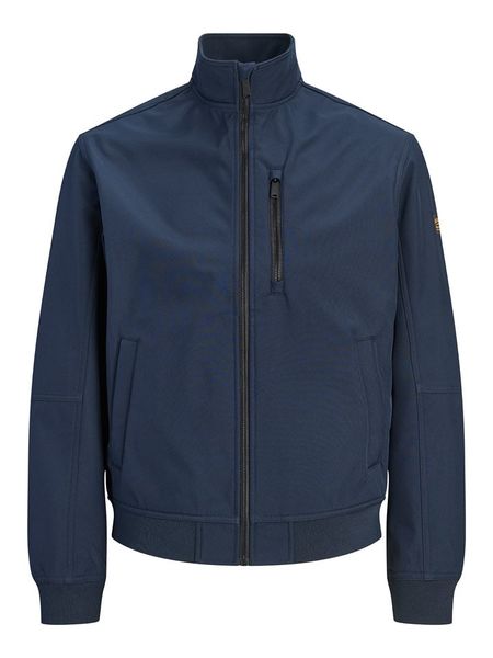 Jack & Jones Kurtka softshellowa w kolorze granatowym rozmiar: XXL. Niebieskie kurtki outdoor męskie Jack & Jones, xxl, bez wzorów, bez kaptura. Za 159.95 zł.