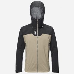 Kurtka Alpinistyczna Millet Kamet GTX. Brązowe kurtki męskie Millet, na zimę, l, bez wzorów, z gore-texu, z kapturem. Za 1,593.60 zł.