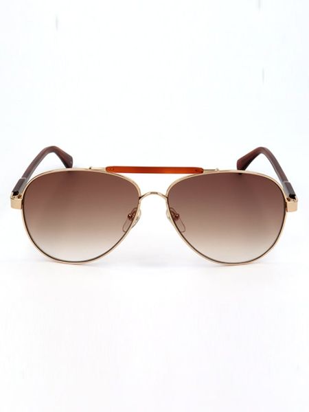 Longchamp Damskie okulary przeciwsłoneczne w kolorze złoto-jasnobrązowym rozmiar: 61. Brązowe okulary przeciwsłoneczne damskie Longchamp. Za 199.95 zł.