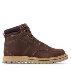 Trapery CMP. Brązowe buty zimowe męskie CMP, bez zapięcia. Za 399.99 zł.
