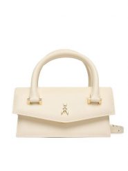 Patrizia Pepe Torebka 8B0111/L061-W405 Écru. Torebki klasyczne damskie Patrizia Pepe, bez wzorów, ze skóry, bez dodatków. Za 1,269.00 zł.