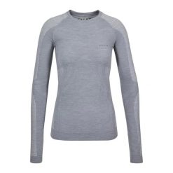 Damska koszulka termoaktywna z długim rękawem Falke Wool-Tech Light. Czarne bielizna termoaktywna damska Falke, l, bez wzorów, z elastanu. Za 432.50 zł.