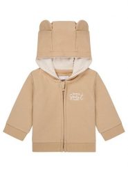 Noppies Bluza "Osage" w kolorze beżowym rozmiar: 68. Brązowe bluzy i bluzki niemowlęce Noppies, z aplikacjami, z jeansu, bez ramiączek, bez kaptura. Za 118.84 zł.