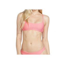 Góra od bikini damska Volcom So Current Crop. Czerwone bikini damskie Volcom, bez wzorów. Za 102.00 zł.