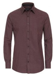 CASAMODA Koszula - Comfort fit - w kolorze bordowym rozmiar: XL. Czerwone koszule męskie CASAMODA, xl, bez wzorów, z bawełny, bez kołnierzyka, bez ramiączek. Za 108.74 zł.