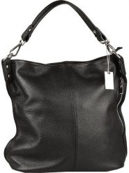 Florence Bags Skórzana torebka "Taba" w kolorze czarnym - 32 x 31 x 16 cm rozmiar: onesize. Czarne torebki klasyczne damskie Florence Bags, bez wzorów, z materiału, bez dodatków. Za 304.99 zł.