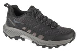 Buty trekkingowe męskie, Speed Strike 2. Czarne buty trekkingowe męskie MERRELL, z materiału, przed kostkę, bez zapięcia, trekkingowe. Za 444.00 zł.