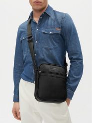 GINO ROSSI Saszetka CEO-GIN-M-002-07 Czarny. Czarne saszetki męskie Gino Rossi, ze skóry. Za 159.99 zł.