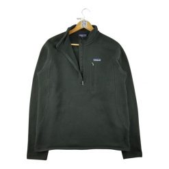 Second life - Męski Sweter Polarowy - Jak nowy. Czarne swetry męskie Patagonia, m, bez wzorów, z polaru, bez kołnierzyka. Za 255.56 zł.