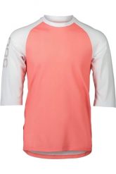 Koszulka rowerowa męska POC MTB Pure 3/4 LS Jersey. Czerwone t-shirty sportowe męskie POC, l, z jersey, bez ramiączek, rowerowe. Za 197.49 zł.