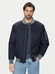Vans Kurtka bomber VN000HMQJDU1 Granatowy Regular Fit. Niebieskie kurtki męskie Vans, m, bez wzorów, z syntetyku, bez kaptura. Za 349.99 zł.
