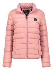 Canadian Peak Kurtka pikowana "Atikamapeak" w kolorze jasnoróżowym rozmiar: M. Różowe kurtki damskie Canadian Peak, m, bez wzorów, bez kaptura. Za 180.49 zł.