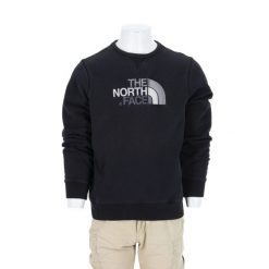 Second life - Bluza męska The North Face czarna - Stan bardzo dobry. Czarne bluzy sportowe męskie The North Face, l. Za 127.76 zł.