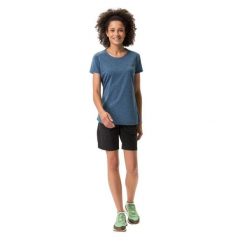 Koszulka szybkoschnąca damska Vaude Essential T-Shirt. Niebieskie t-shirty damskie Vaude, l, bez wzorów, z poliesteru, bez kołnierzyka. Za 142.99 zł.