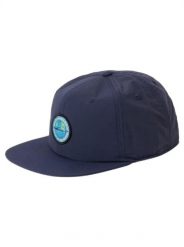 Czapka z daszkiem męska Quiksilver Hydro Smart. Niebieskie czapki męskie Quiksilver, na wiosnę, bez wzorów, z materiału. Za 149.90 zł.