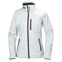 Kurtka damska Helly Hansen crew midlayer. Białe kurtki damskie Helly Hansen, xl, bez wzorów, bez kaptura. W wyprzedaży za 594.00 zł.