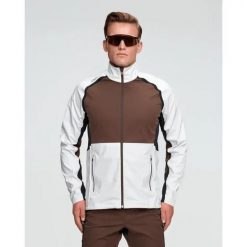 Kurtka treningowa Daehlie Sportswear Premium 2.0. Brązowe kurtki męskie DAEHLIE, m, bez wzorów, z elastanu, bez kaptura. Za 1,165.50 zł.
