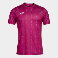 Koszulka Joma Pro Team. Czerwone t-shirty sportowe męskie Joma, l, bez ramiączek, do piłki nożnej. Za 130.30 zł.