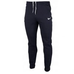 Męskie Spodnie Do Biegania Park 20 Fleece. Niebieskie szorty męskie Nike, bez wzorów. Za 244.99 zł.