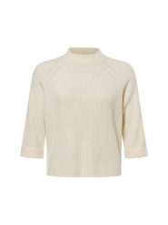 Someday sweter z dzianiny z zawartością kaszmiru - Tijoulie Kobiety beżowy, 42. Brązowe swetry klasyczne damskie Someday, z dzianiny, bez kołnierzyka. Za 599.95 zł.