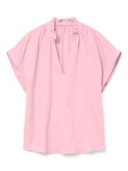 Vero Moda Bluzka w kolorze jasnoróżowym rozmiar: XL. Różowe bluzki damskie Vero Moda, xl, bez wzorów, z bawełny, bez kołnierzyka, bez ramiączek. Za 103.45 zł.