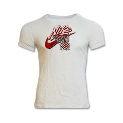 Koszulka sportowa damska Nike Swoosh Dry z krótkim rękawem. Białe bluzki sportowe damskie Nike, xs, bez wzorów, bez ramiączek. Za 120.00 zł.
