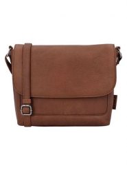 Beagles Skórzana torebka "Benidorm" w kolorze jasnobrązowym - 29 x 23 x 6 cm rozmiar: onesize. Brązowe torebki klasyczne damskie Beagles, bez wzorów, z materiału, bez dodatków. Za 232.23 zł.