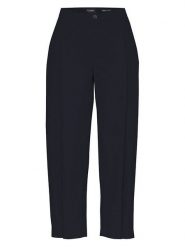 Rosner Spodnie materiałowe w kolorze granatowym rozmiar: W44/L27. Niebieskie spodnie materiałowe damskie Rosner, bez wzorów, z materiału. Za 195.99 zł.