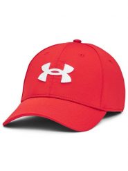 Under Armour Czapka "Blitzing" w kolorze czerwonym rozmiar: S/M. Czerwone czapki męskie Under Armour, bez wzorów, sportowe. Za 82.44 zł.