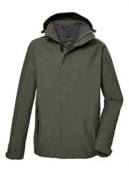 Killtec Kurtka funkcyjna "KOS 87" w kolorze khaki rozmiar: S. Brązowe kurtki outdoor męskie KILLTEC, m, bez wzorów, bez kaptura. Za 167.67 zł.