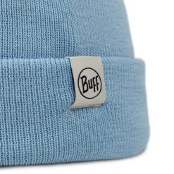 Czapka BUFF KNITTED BEANIE LILON FISHERMAN LAKE. Niebieskie czapki męskie Buff, bez wzorów, z materiału, eleganckie. Za 94.99 zł.