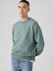 Levi's Bluza w kolorze turkusowym rozmiar: S. Niebieskie bluzy bez kaptura męskie Levi's, s, z bawełny. Za 96.60 zł.