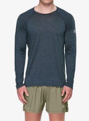 Bluza termoaktywna Devold Endurance Merino 130 Shirt. Niebieskie bluzy bez kaptura męskie Devold, m, z materiału. Za 357.49 zł.