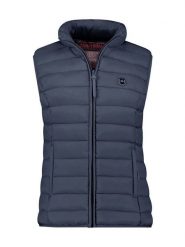 ANAPURNA Kamizelka pikowana "Vakitalana" w kolorze granatowym rozmiar: L. Niebieskie kamizelki damskie ANAPURNA, l. Za 113.63 zł.