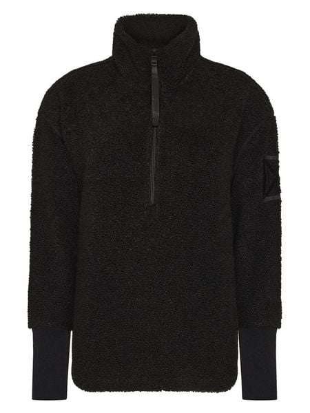 Didriksons Bluza polarowa "Monia" w kolorze czarnym rozmiar: 36. Czarne bluzy bez kaptura damskie Didriksons, z polaru. Za 260.99 zł.